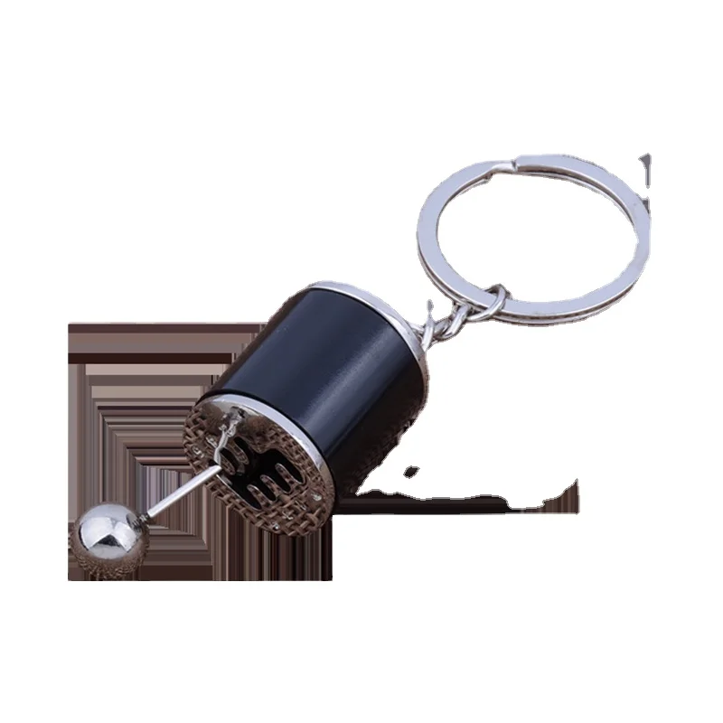 Autos Part Metal Key Ring Six Speed Manual Car Gear Shift Toy Keychain