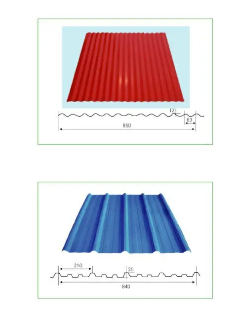Combined double layer building material machinery steel tile roofing sheet roll forming machine