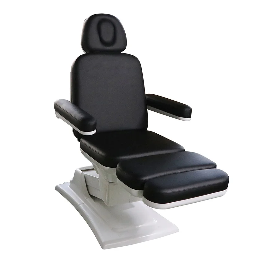 Factory Cheap Price Custom White Luxury Sturdy Beauty Furniture Recline Electric Adjustable Facial Bed Spa Bed Beauty Table