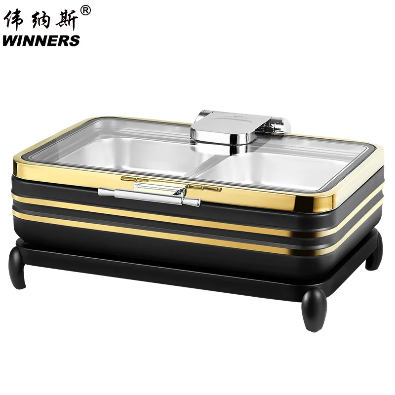 WINNERS luxury commercial chaffing dish hotel restaurant buffet party catering equipment food warmer chafer set chafing dish