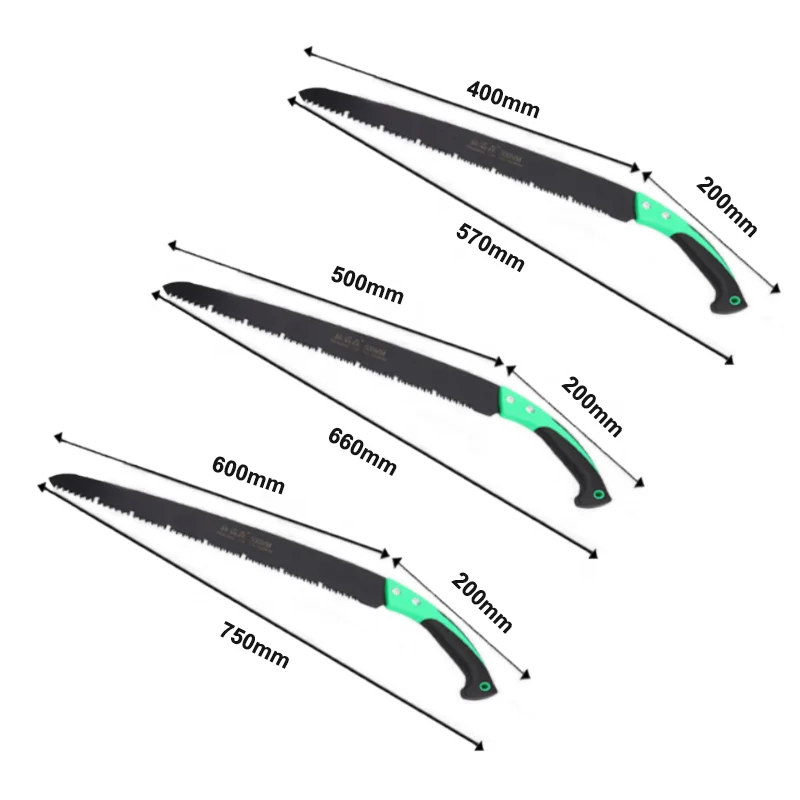 700mm Manganese Steel Hand Saw Wood Cutting Pruning Saw Straight Handsaw For Garden Tree Wood