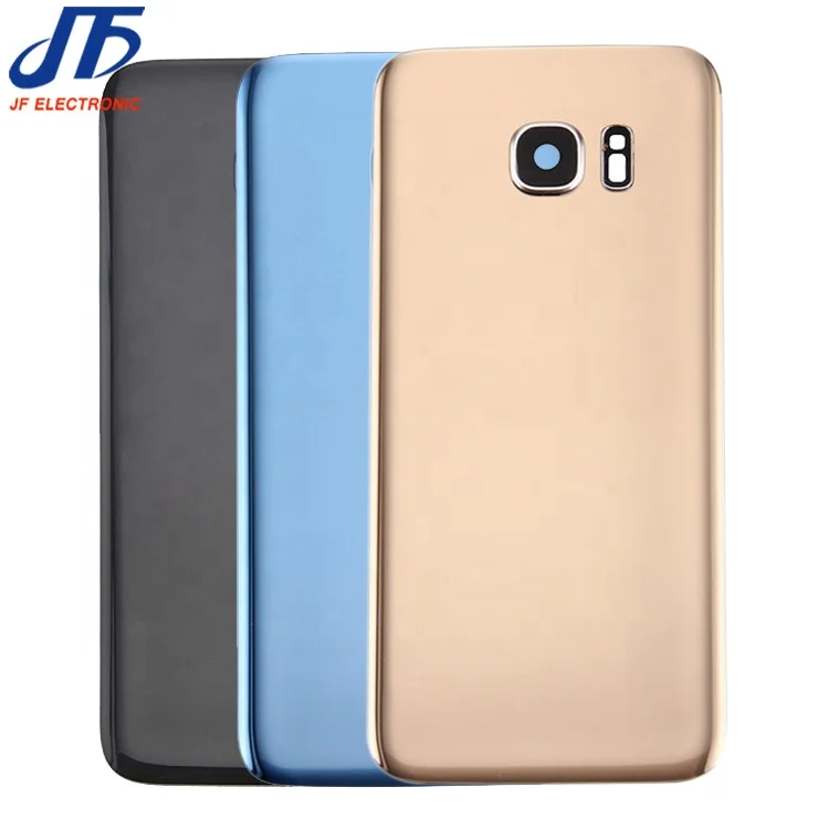 Задняя стеклянная крышка для Samsung GALAXY S7 G930 edge G935 задняя батарейного отсека с