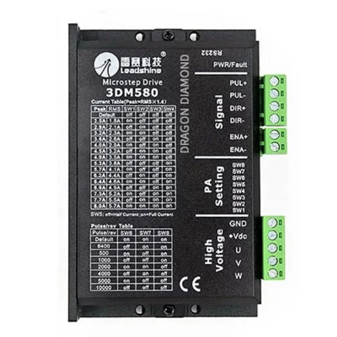 Lihua High Speed Motor Torque 3 Axis Breakout Board Stepper Servo Driver Nema 23 Stepper Motor Driver 3 Phase Stepping Motor