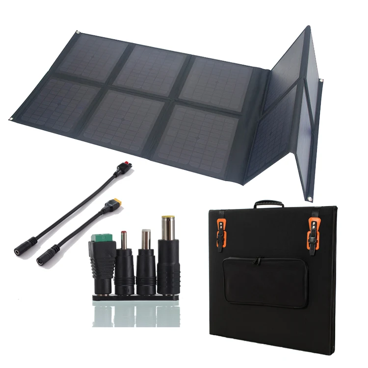 Customized 5/12v mini monocrystalline silicon flexible black etfe 15/10/45/50/60/40/120/300 w watt foldable solar panel
