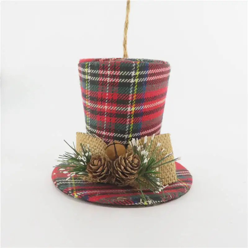 
Yide 10cm hat christmas tree ornament customizable style 