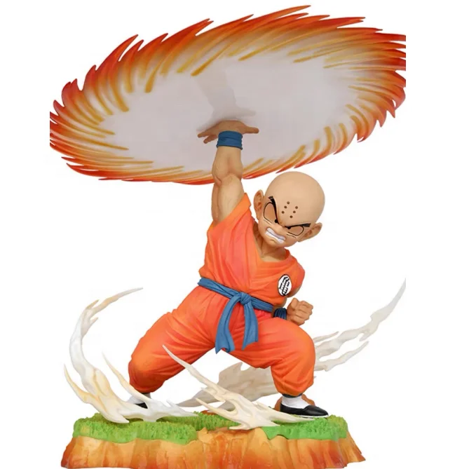 Fiberglass High Quality Life Size Movie Action  KULILIN Figure DragonBall Cartoon Anime Resin Statues