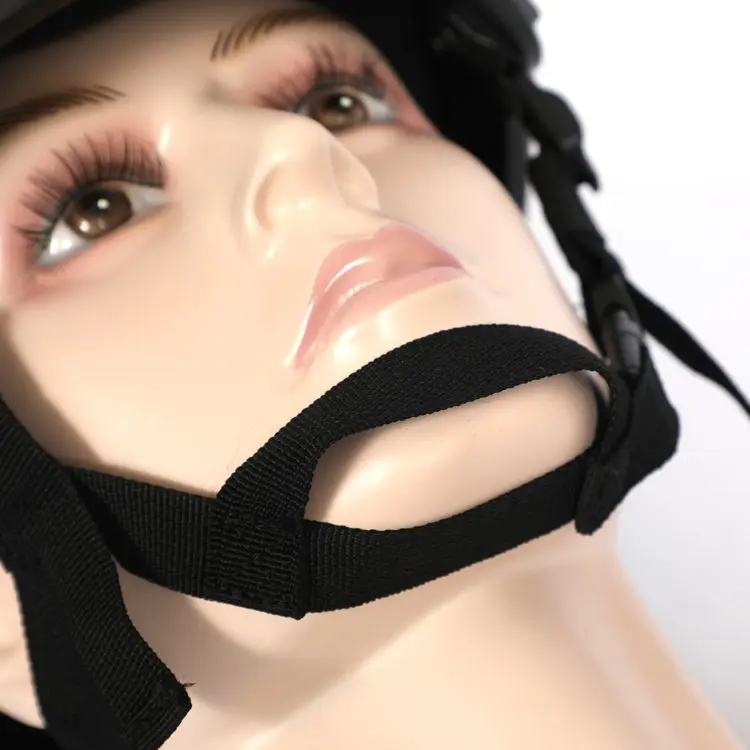 Double Safe Custom Black night vision tactical fast helmet full security Tactical Helmet