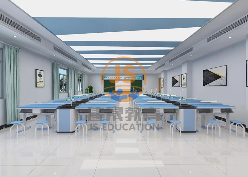 Plastic aluminum structure laboratory furniture Chemical Biophysics Table