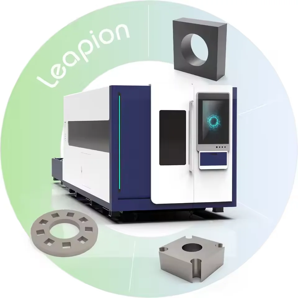 High Quality 2mm Gold 3kw Fiber Elevator-Laser-Cutting-Machine Leapion Laser With Hot Sale