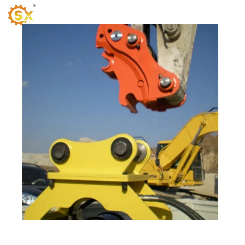 0.8 Ton 1 Ton 1.2 tons Excavators Double Lock Rotating Quick Hitch Tilt Quick Hitch Coupler