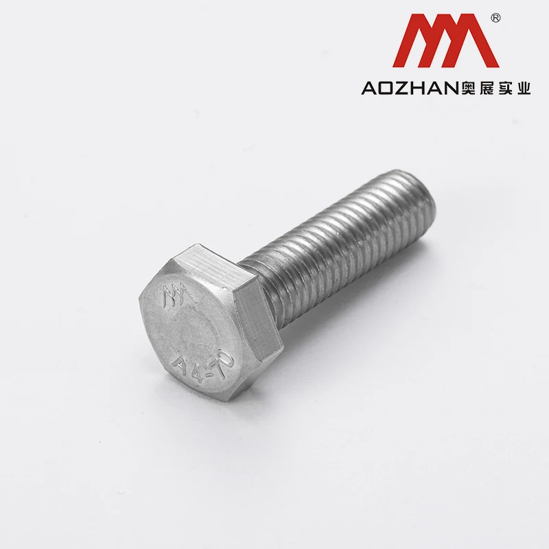 Fasteners Manufacture GB5783 316 outer hexagon bolt