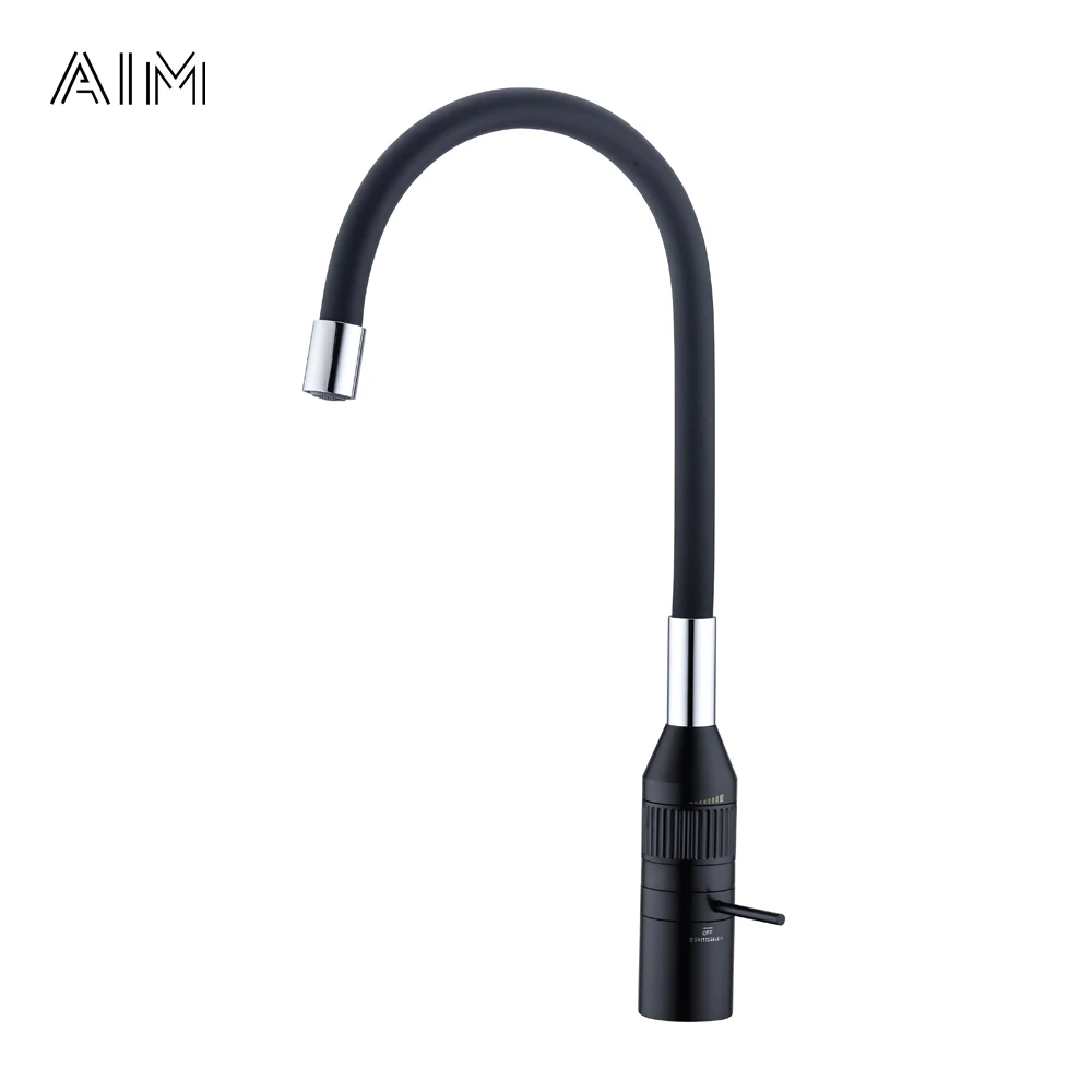 Профессиональный производитель AIM недорогие гибкие смесители из кремния и латуни для раковины регулируемый шланг с цинковой