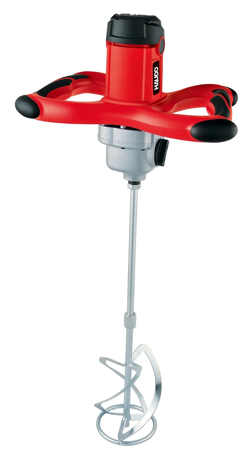 Professional Handheld Electric Mixer with Concrete Handle and Paddle Manufactured Drill Mixer