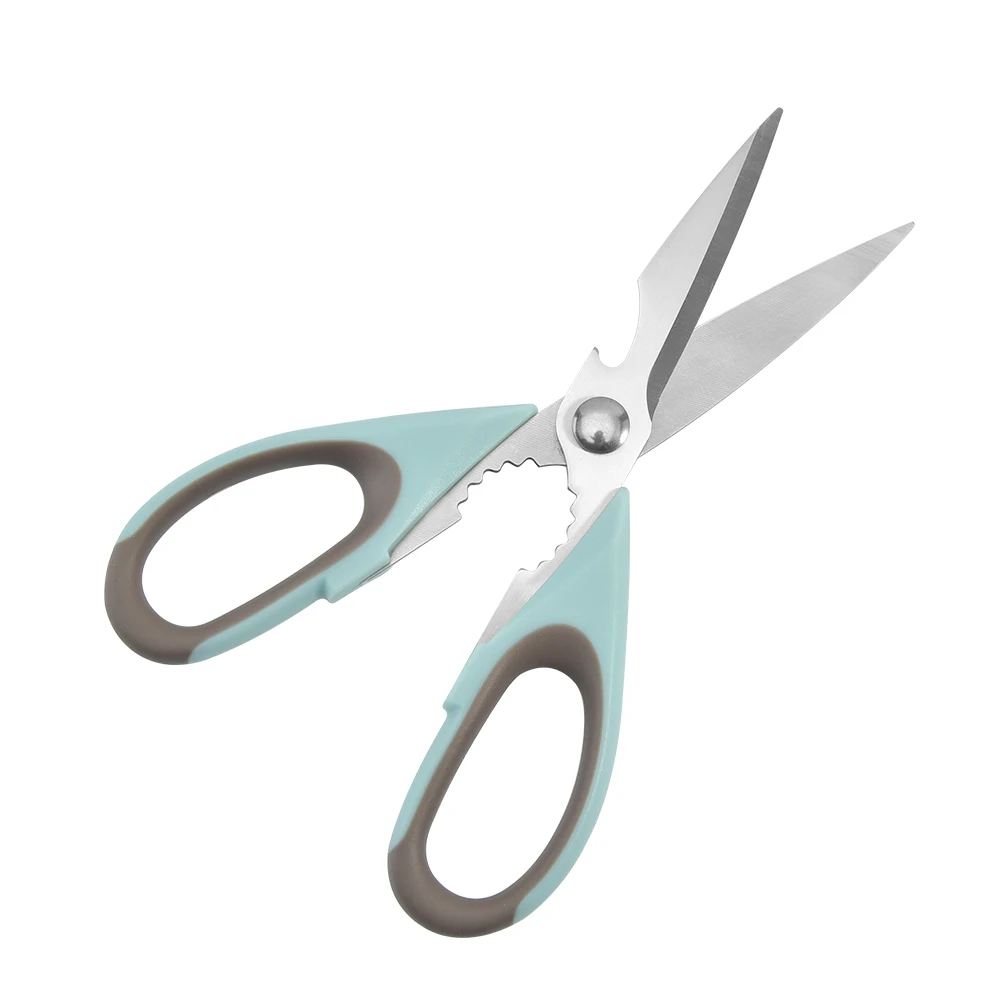 High Quality Stainless Steel Multi-Function Kitchen Shears for Home Kitchen Usage with Blade Shell Cover for Cutting
