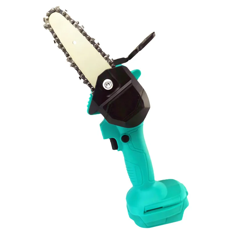 18-24V Rechargeable MINI Electric Chainsaw Wood Cutting Lithium Chainsaw Bracket Adjustable Universal Chain saw without battery