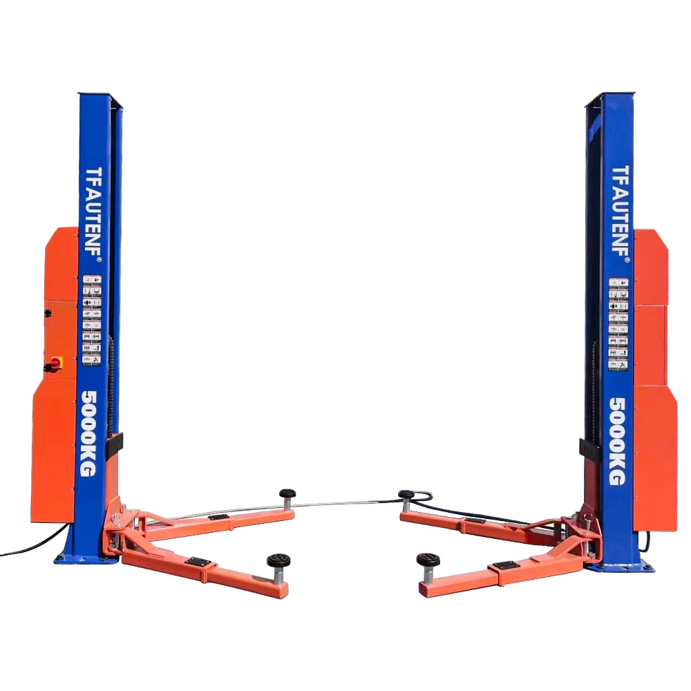 1820mm 2 post car lift heavy duty intelligent car hoist 2 post lift 5 ton
