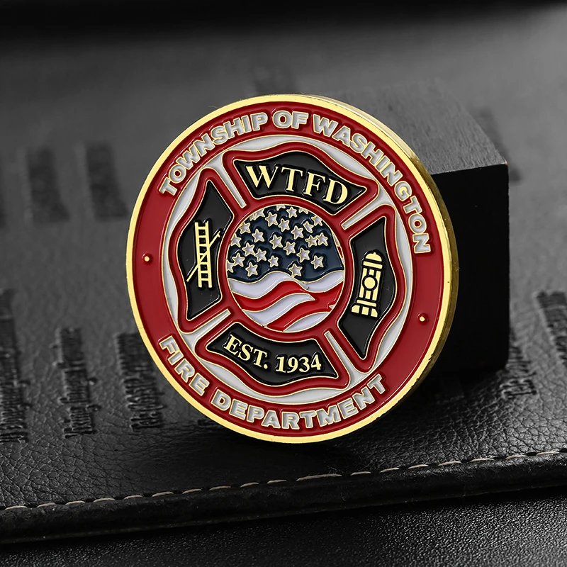 China Factory Custom Gold Soft Enamel Zinc Alloy 3D 2D Challenge Coins Commemorative Customized Coin Token With Edge