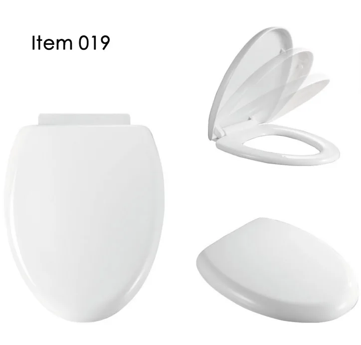 Индивидуальный красочный пластиковый мягкий закрывающийся удлиненный чехол для унитаза