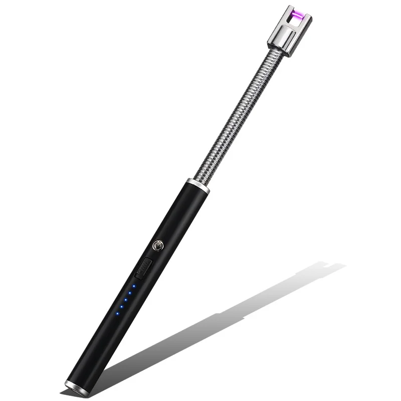 Electric USB Rechargeable Arc Candle Lighter, Flameless with Flexible Long Neck For Candles Camping Cooking BBQs