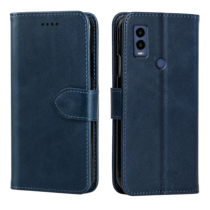 Luxury Card Holder Flip Leather Wallet Phone Cases For Cricket Debut Smart Innovate E 5G 2022 Motivate Max Ovation 3 Maestro 3