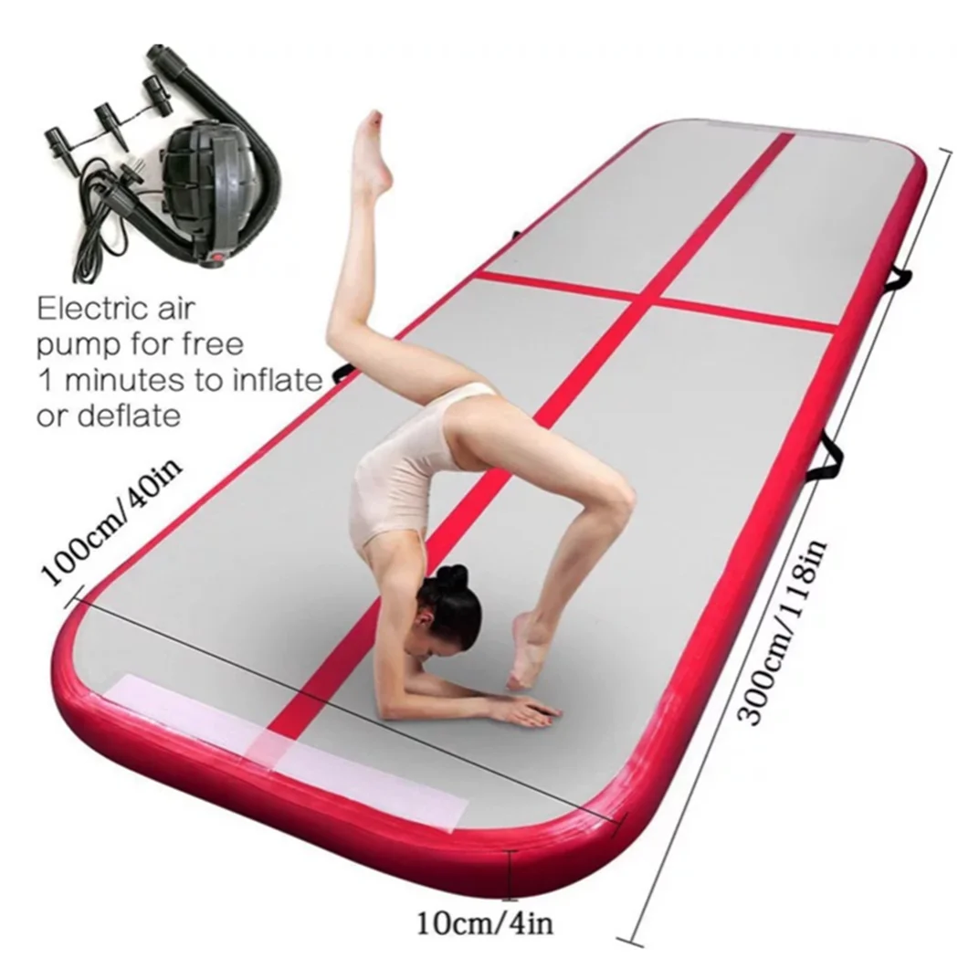 Lona Inflatable yoga mat gymnastics mat fitness exercise air cushion