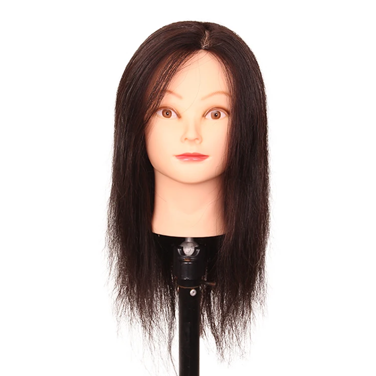
2020 hot sell wholesale mannequin heads with hair,Special for hair salon human hair cut training head 