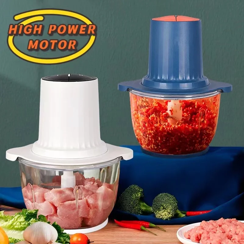 Household Electric Food Chopper glass 32 Machine Mincer stainless steel Vegetable Fruit comercial meat grinder