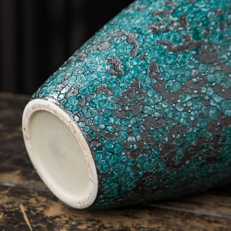 Новая Винтажная керамическая ваза оптом декоративные вазы ручной работы антикварная фарфоровая ваза домашние аксессуары