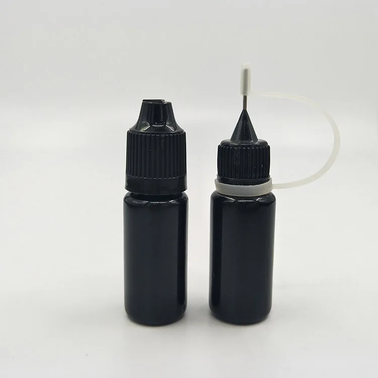 Needle Tip Squeeze Bottle Glue Applicator Bottle 5ml 10ml 15ml 20ml 30ml 50ml 100ml 120ml PE Clear Needle Tip Dropper Bottle