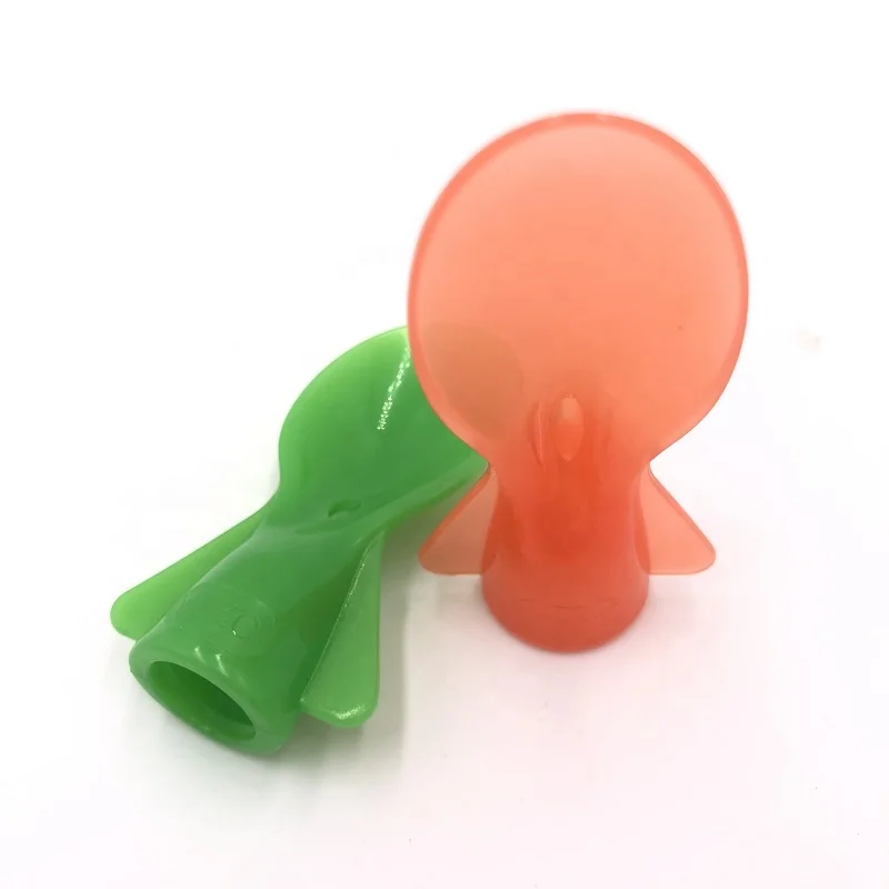 Plastic food grade Baby Food Feeding Screwed Spoon