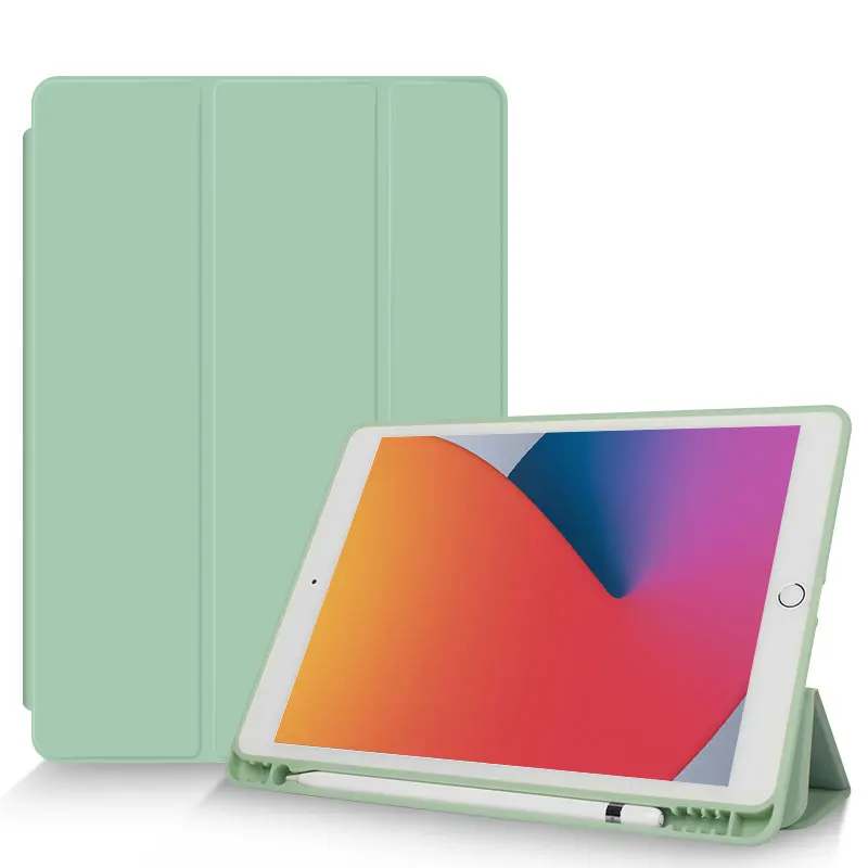 
OEM завод классический складной Стенд Смарт Магнитный планшетный ПК кожа новый мягкий tpu air 4 для ipad 105 чехол 