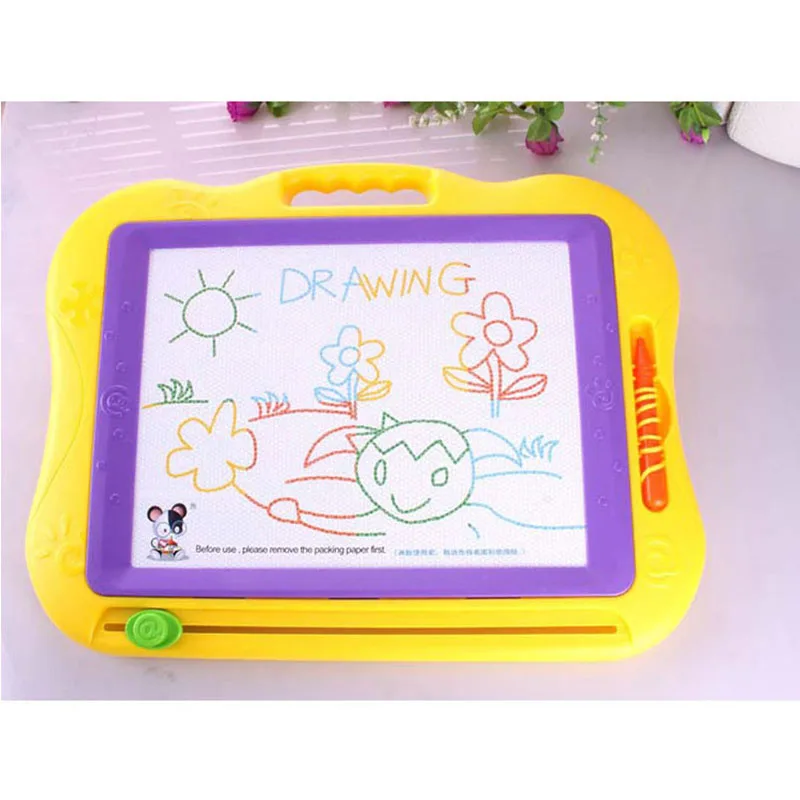 2022 Amazon Hot Sale Children Writing Skill Practice Big Size Non-toxic Plastic Educational Tool Magnetic Drawing Board for Kids