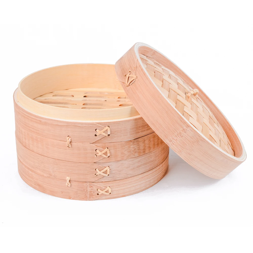 7 in 1 face dumpling baby food steamer portable basket pot bamboo steam cooker base