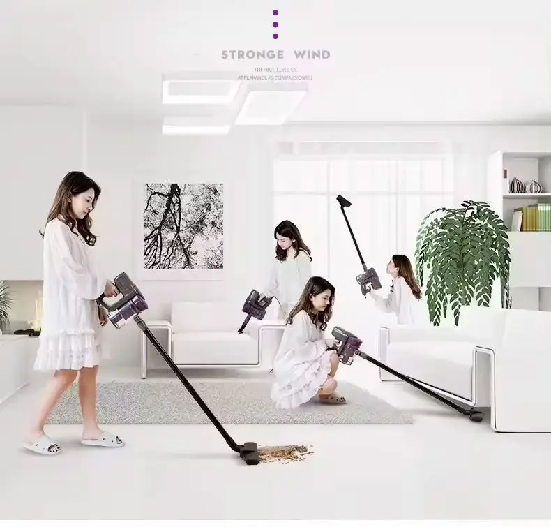 High Power 400W Handheld Vacuum Cleaner Multifunctional Upgraded Version Vacuum Cleaner Stick for Home Floor Carpet