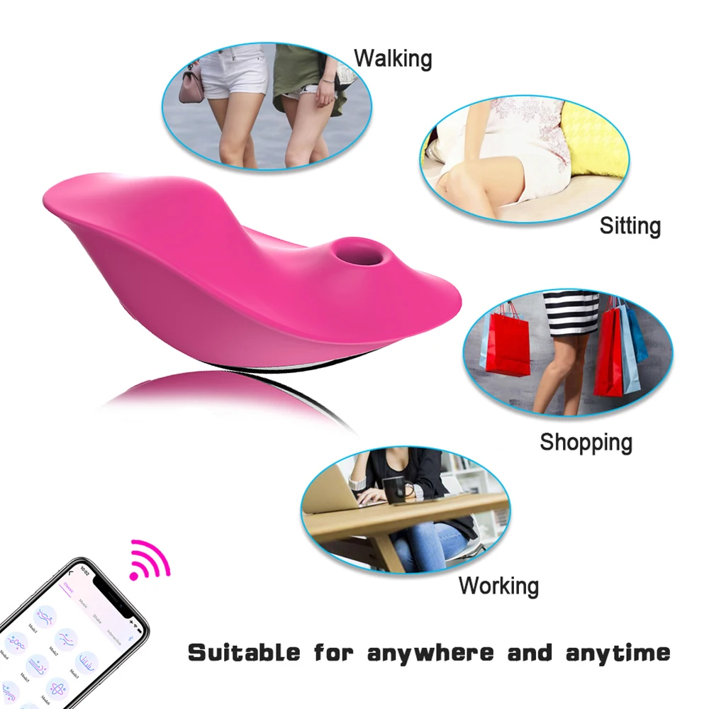 Sex Toys Portable Wireless App Control U Shape Wearable Vibrating Sex Dildo Egg Vibrator For Couple