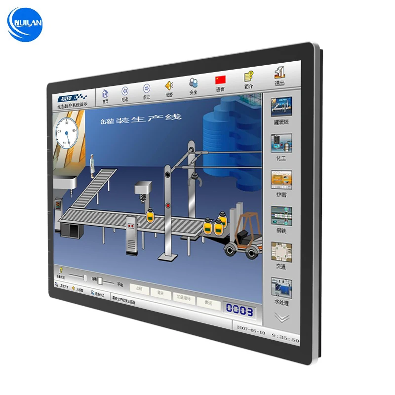 Commercial Advertising Player Android Capacitive Touchscreen LCD Display Monitor for Retail Store Window