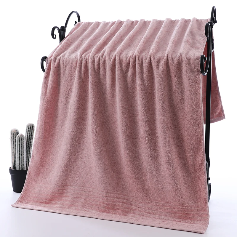 A Set Bamboo Fiber Bath Towels Hotel Bamboo Towel Bath Soft Absorbent Durable Bamboo Bath Towel Baby Antibacterial