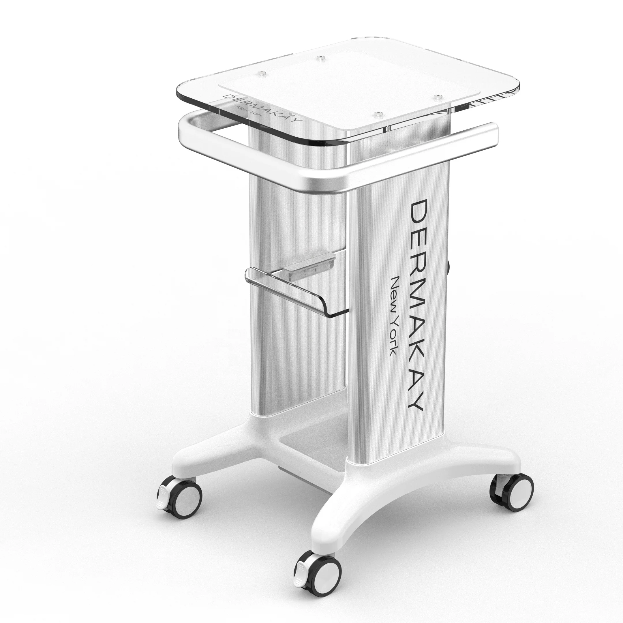 popular Salon Rolling Trolley Cart Stand salon trolley beauty laser machine trolley Tray Rolling Cart With Wheel
