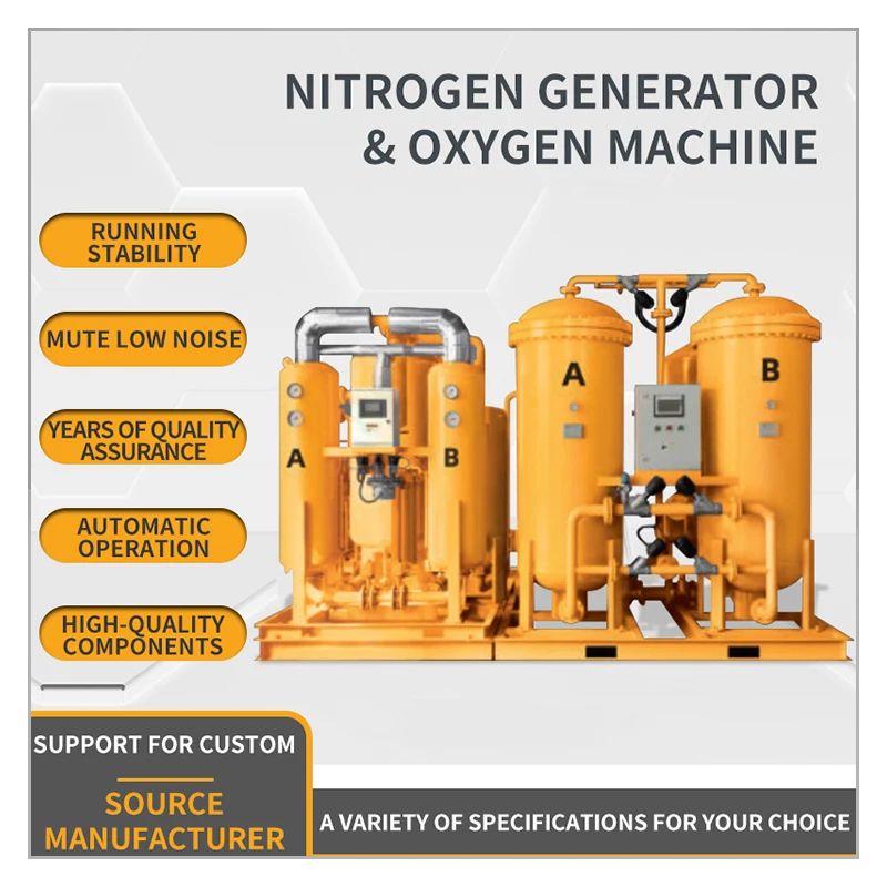High Efficiency 99.99% Oxygen Production Plant Oxygen Generator or for Fishing Farm / Welding / Metal Cutting