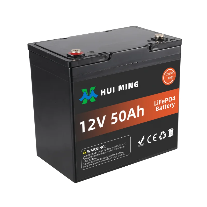 Cheap Price Long Cycle Life Rechargeable Ups 12V 50Ah Lifepo4 Battery Pack 50Ah Solar Energy Battery For Home Starting Houseboat