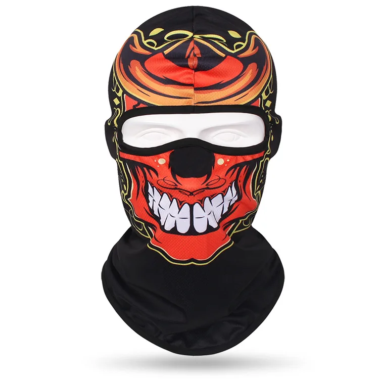 Hot Selling Outdoor Sports Custom Logo Face Mask Knit Full Face Cover Ski Bicycle Cycling Motorcycle Mask Hats Balaclava