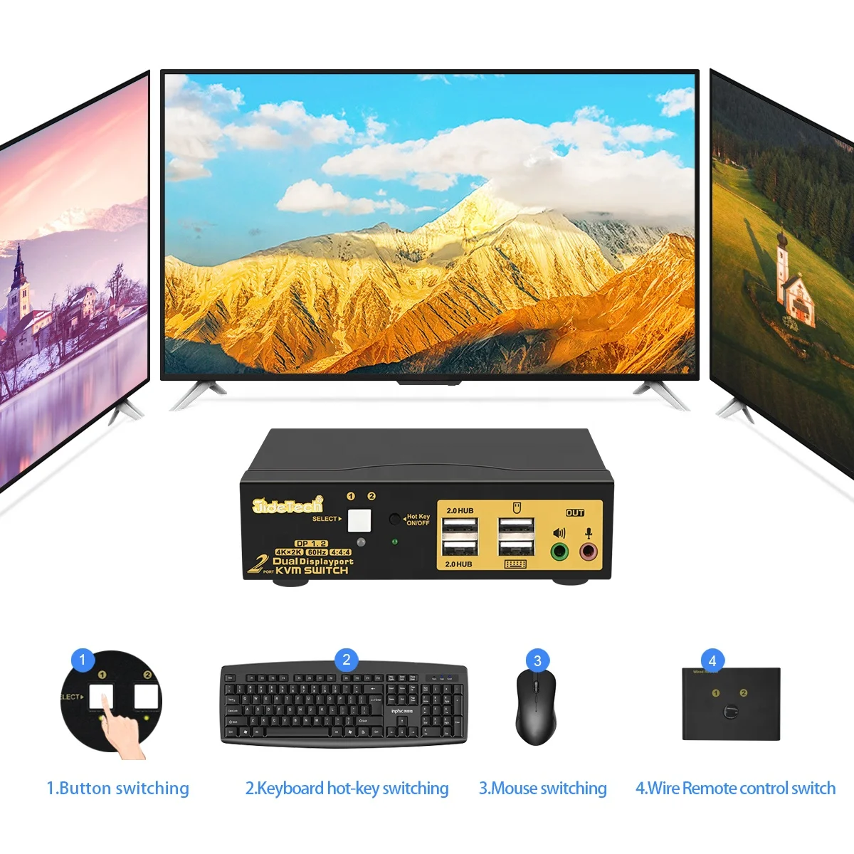 
dual monitor hdmi kvm switchhdmi kvm switch 2 port dual monitor displayport kvm switch 