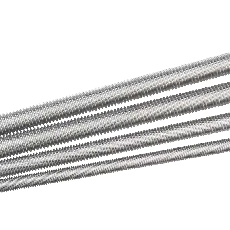 Wholesale Durable  Threaded Rod Low Price Various Sizes 6mm 10mm 12mm 16mm 25mm 100mm Metric System Zinc