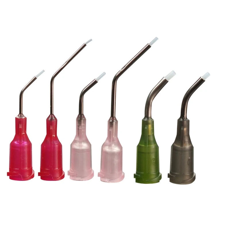 C 45 degree elbow Tefln needle High precisions Corrosion Resistance Teflen Needles