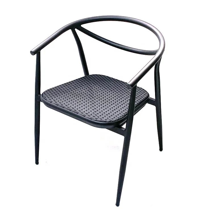 Active demand outdoor furniture bistro garden cafe Aluminum rattan Leisure chair