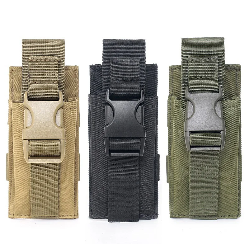 Chenhao Flashlight Pouch Tactical Molle Pouch for Tactical Backpack