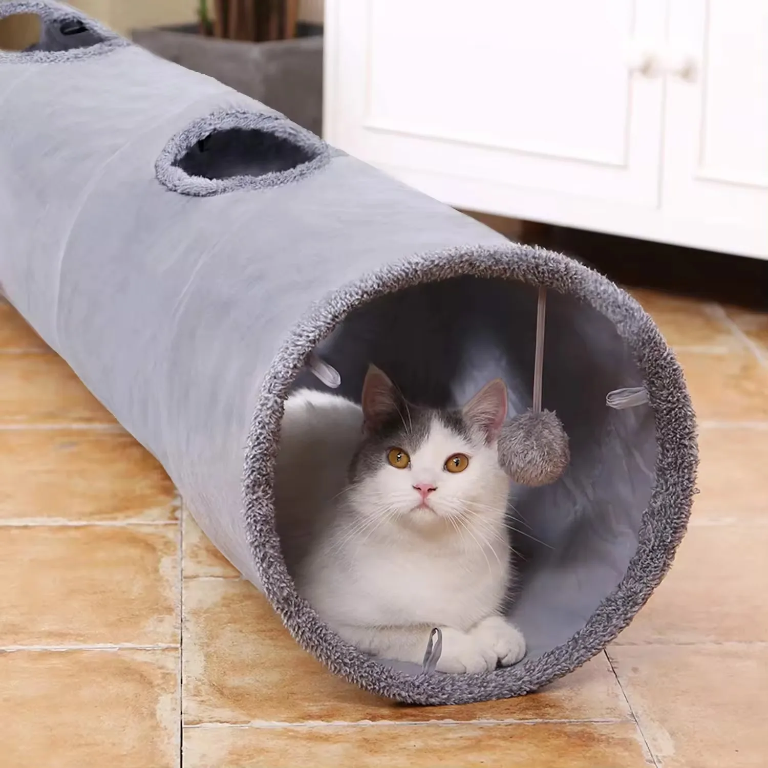 Складной туннель для кошек