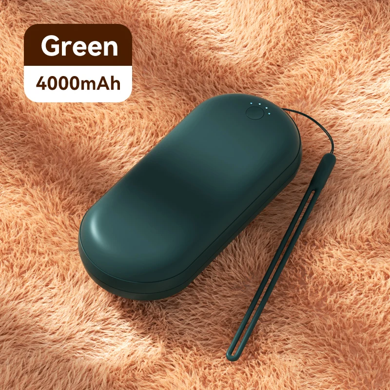 2022 hot sale creative gifts mini Pocket 10000mAh USB Rechargeable Electric Hand Warmer Heater Travel Handy warm Warmer