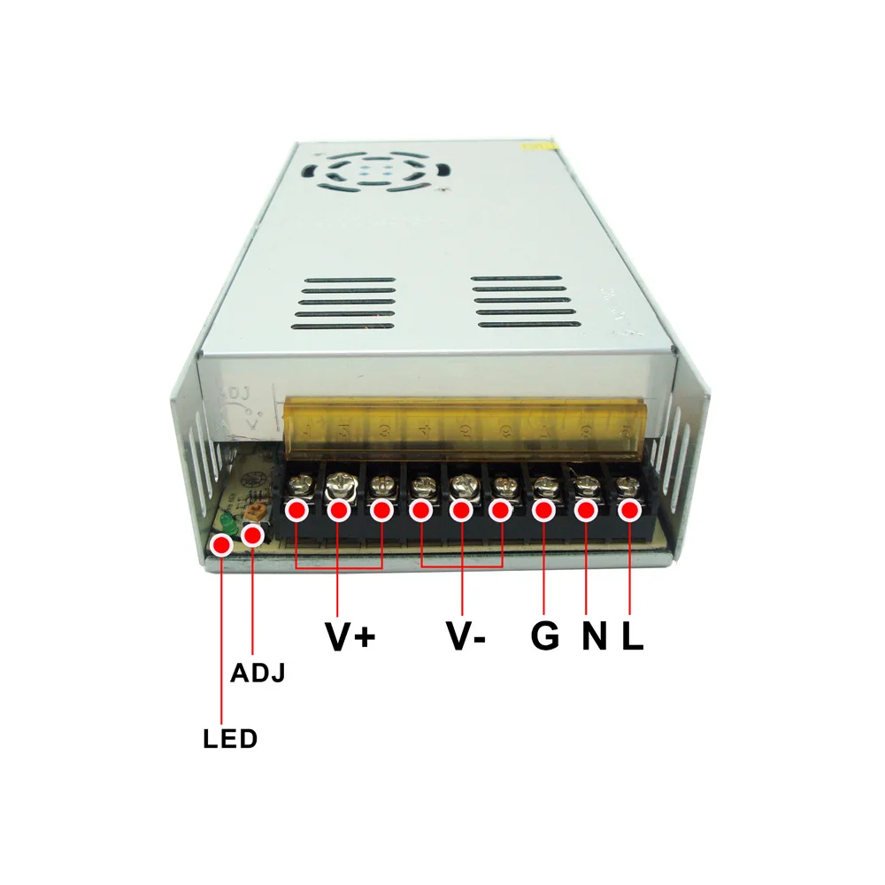 36V10A 360W High efficiency AC DC Industrial CCTV Switching Power Supply