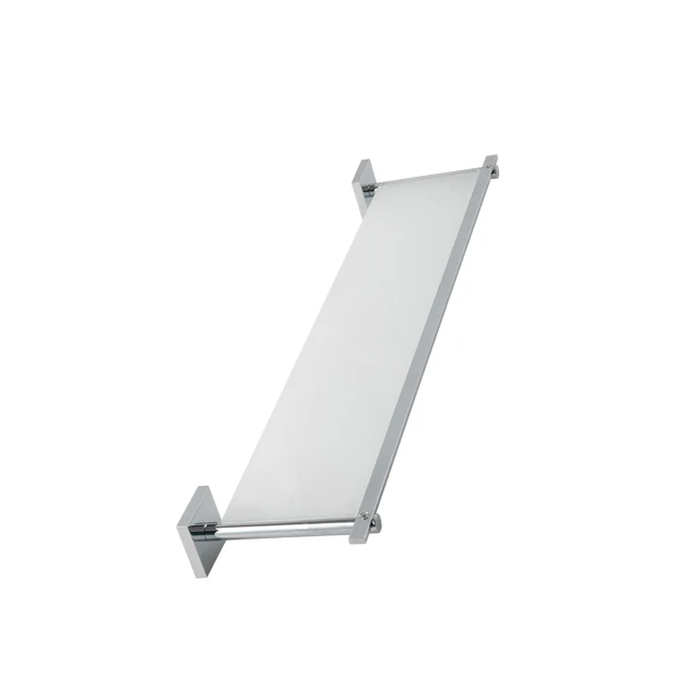 wall mounted Bathroom Accessories stainless steel Glass Shelf for Bathroom